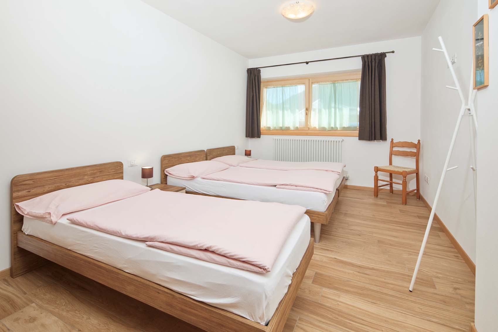 Lodge Le Soleil - Appartamento Bianco - Trilocale - Camera da letto
