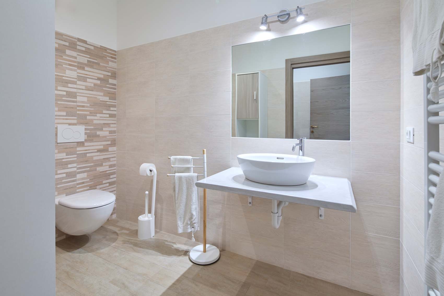 Lodge Le Soleil - appartamento verde - monolocale - Bagno