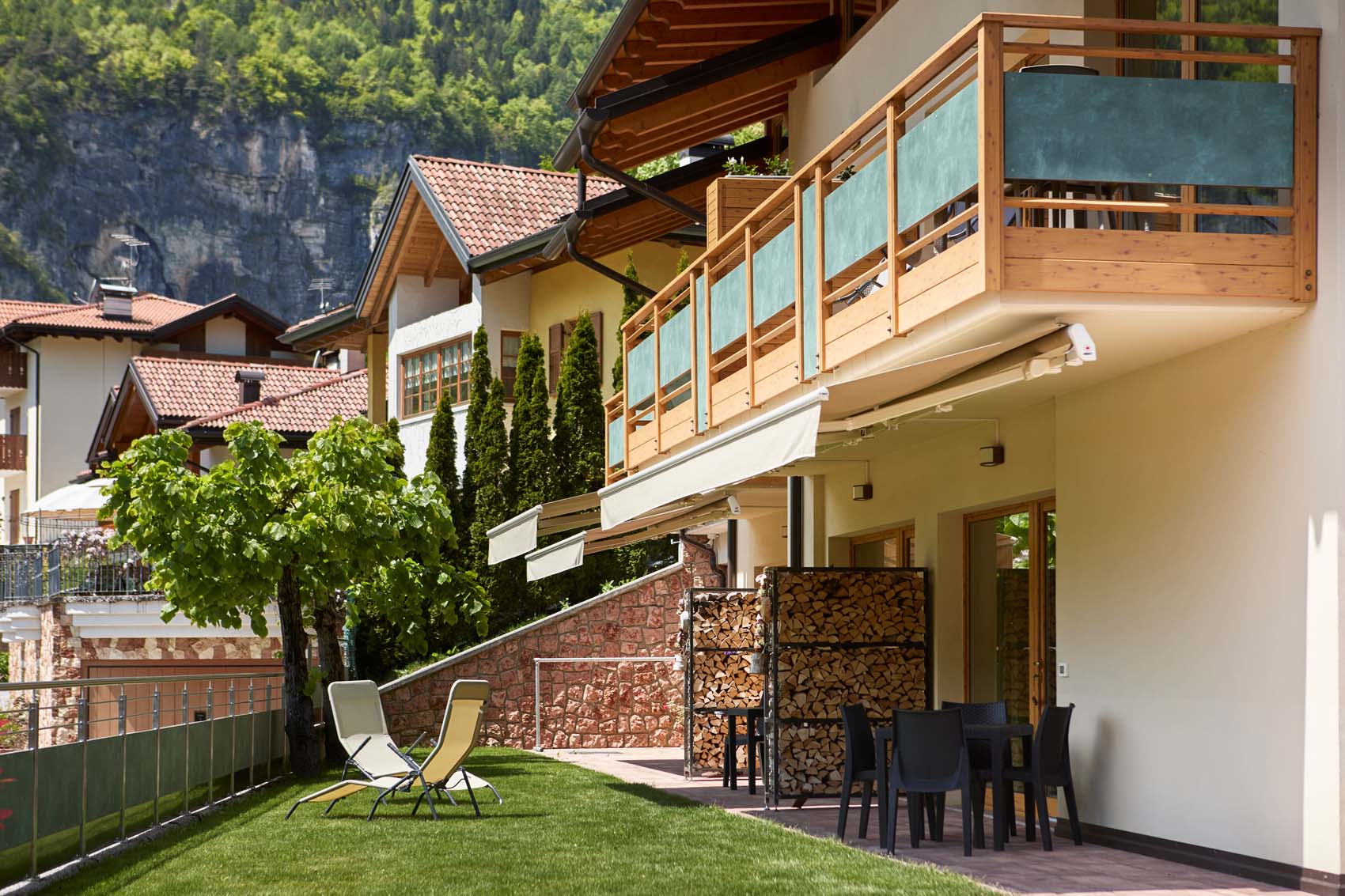 Lodge Le Soleil - Giardino